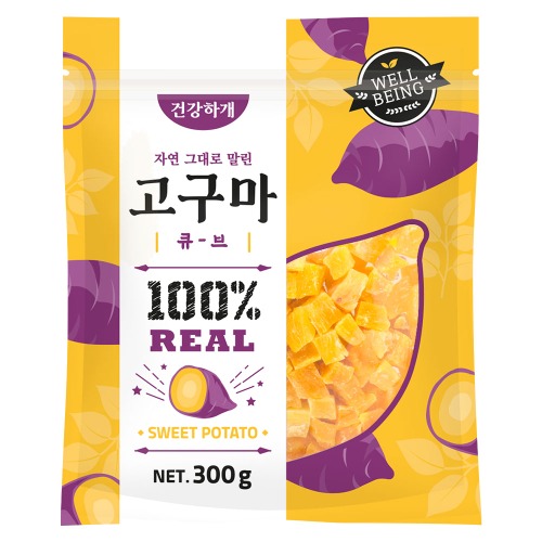 ♥임박♥건강하개 고구마큐브 300g [유통기한 24.10.05까지]